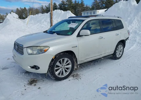 2009 Toyota Highlander Hybrid Limited z USA, uszkodzony, nr VIN JTEEW44A092037660